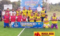 Bupati Nunukan Resmikan Lapangan Mini Soccer di Sebatik Barat