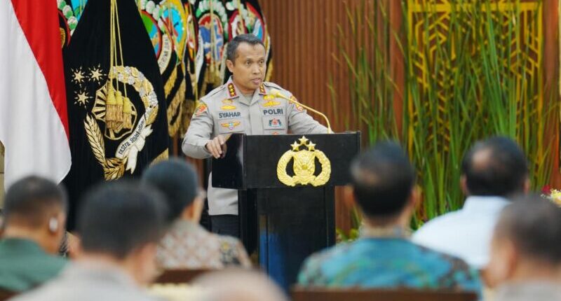 Tahun  2025 Polri Tangkap 64.055 Orang dan Sita 590 Ton Narkoba