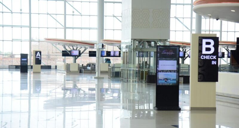 Awal 2026, Bandara Sepinggan Aktifkan Tempat Check-In Sisi Timur