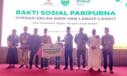 Operasi Celah Bibir Gratis Baznas Kaltim Pulihkan Percaya Diri Anak-anak