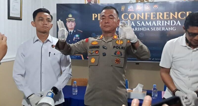 Polisi Tangkap Produsen Ekstasi di Samarinda Mantan Napi Lapas Narkotika Bayur