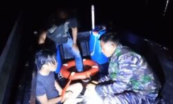 TNI-Polri Nunukan Gagalkan Penyeludupan 150 gram Sabu, Pelaku Sempat Nyebur ke Laut