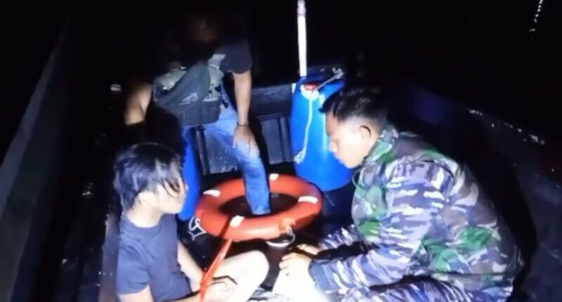 TNI-Polri Nunukan Gagalkan Penyeludupan 150 gram Sabu, Pelaku Sempat Nyebur ke Laut