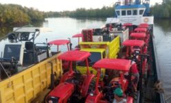 Pemkab Nunukan Mulai Distribusikan 28 Unit Alsintan Bantuan Kementerian Pertanian ke Krayan