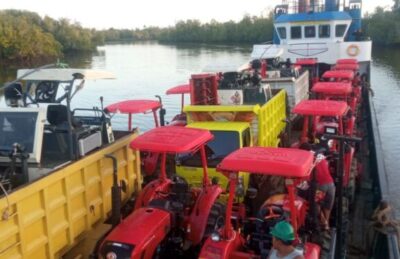 Pemkab Nunukan Mulai Distribusikan 28 Unit Alsintan Bantuan Kementerian Pertanian ke Krayan