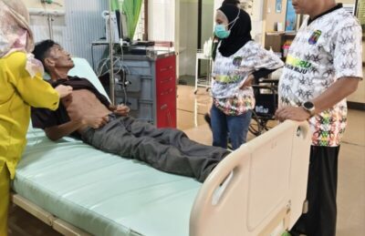 Irwan Sabri Fasilitasi Udin Berobat ke RSUD Nunukan