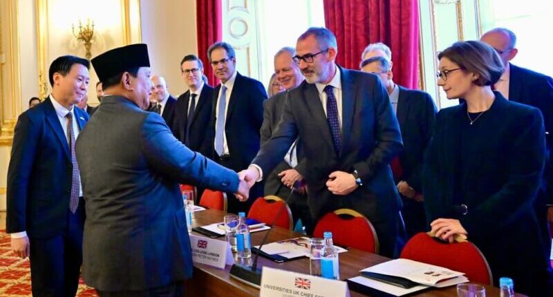 Prabowo Ajak Universitas Inggris Dirikan 10 Kampus Berstandar Dunia di Indonesia