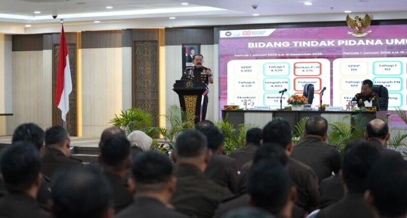 Jaksa Agung Instruksikan Jaksa di Kaltim Selesaikan Tunggakan Perkara