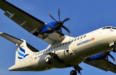 Pesawat ATR 42-500 yang Jatuh di Maros Diduga karena Menabrak Gunung
