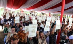 Tahun 2025 Kementerian ATR/BPN Terbitkan 1,2 Juta Sertipikat