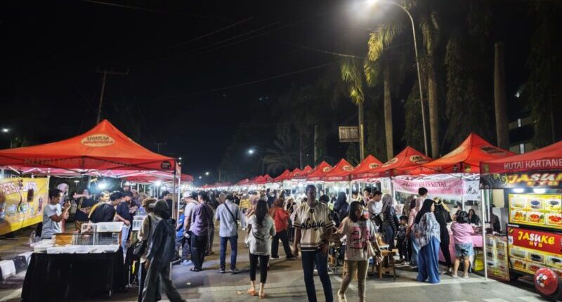 Malam Minggu Omzet UMKM di Simpang Odah Etam Tembus Rp120 Juta