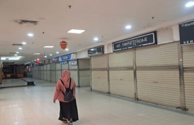 Pamor Mal Lembuswana Samarinda Semakin Pudar, Pedagang Bertumbangan