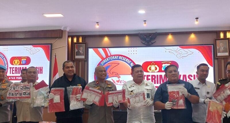 Awal Tahun 2026, Polda Kaltim Penjarakan 202 Tersangka dan Sita Hampir 8 Kg Sabu