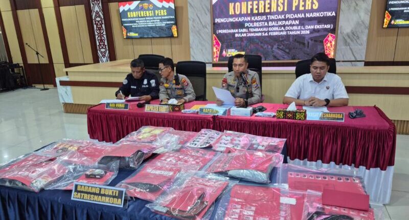 Ancaman Narkotika Mengintai Gen Z di Balikpapan, Polisi Sita Narkoba Rp2,6 Miliar