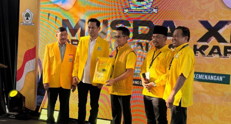 Rahmad Mas’ud Pimpin Lagi Golkar Balikpapan, Targetkan Dominasi Kursi DPRD di 2029