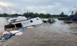 KM Dahliya F3 Tenggelam di Sungai Mahakam, Penumpang dan ABK Selamat