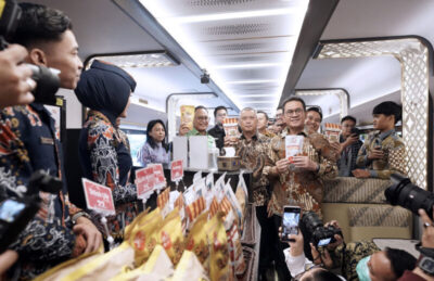 Enam Produk UMKM Pangan Kini Hadir di Kereta Api