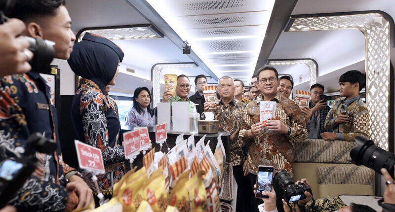 Enam Produk UMKM Pangan Kini Hadir di Kereta Api