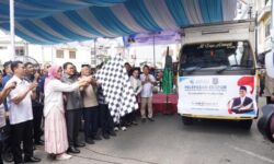 Tebing Tinggi Ekspor 9 Ton Keripik Pisang Kepok ke Malaysia