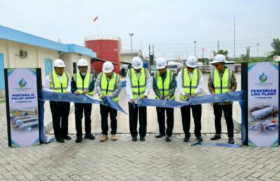 Kilang Mini LNG Pertama di Pulau Jawa Mulai Beroperasi