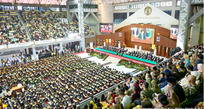 Pesan Menkeu untuk Wisudawan UI: Hormati  Orang Tua dan Dosen