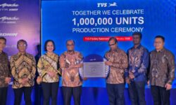 Produksi PT TVS Motor di Indonesia Tembus 1 Juta Unit