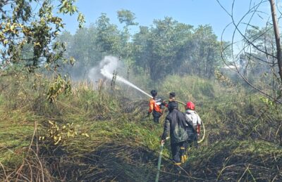 BPBD Nunukan Padamkan Dua Karhutla