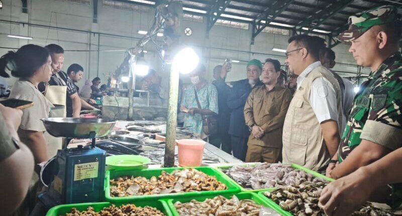 Jelang Lebaran, Pemkab Kukar Monitoring Stok dan Harga Sembako di Pasar Mangkurawang