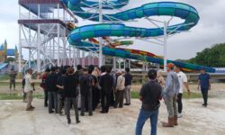 Finishing Waterboom Pulau Kumala Ditarget Selesai Tahun Ini 