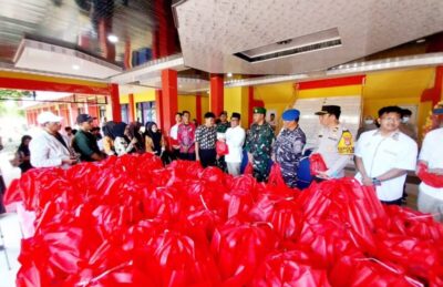 Anak-anak PMI di Malaysia yang Bersekolah di SMKN 1 Sebatik Barat Sambut Bahagia MBG