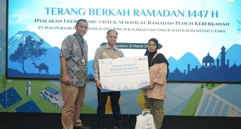 Terang Berkah Ramadan, PLN UID Kaltimra Sediakan 1.250 Paket Sembako di Pasar Murah