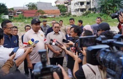 Menteri PKP Cek Calon Lokasi Rusun di Senen