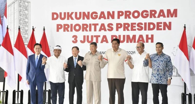 Pembangunan Rusun Subsidi di Kawasan Meikarta Dimulai