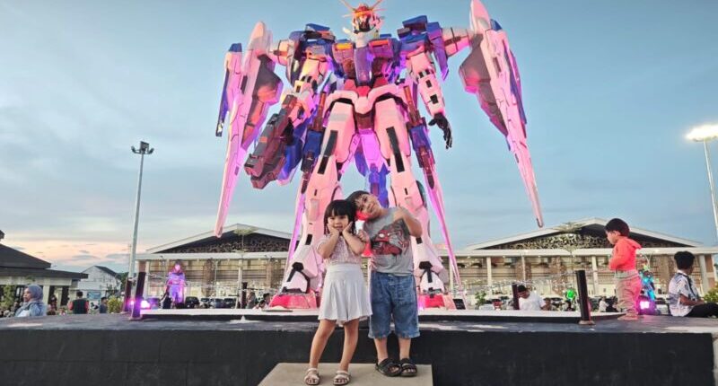 Taman Superhero Tenggarong Jadi Surga Anak-anak