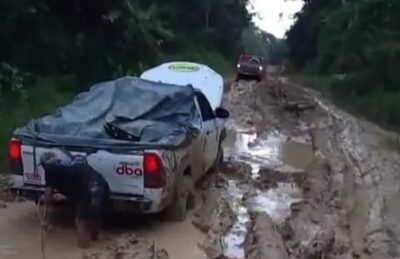 Jalan Rusak di Krayan Membuat Distribusi Barang Terhambat dan Harga Naik