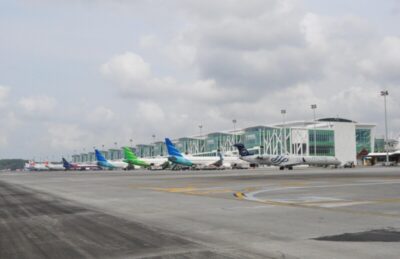 Test Pit Runway, Penumpang Bandara Sepinggan Mesti Cek Ulang Jadwal Penerbangan