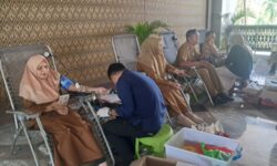 ASN Pemkot Samarinda Donor Darah, Riwayat Hipertensi dan Ibu Hamil Dilarang