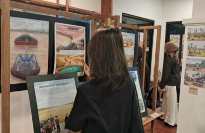 Memungut Ingatan Memori Wajah Kota Tepian Melalui Pameran Samarinda Graphic