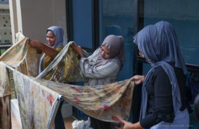 Pelatihan Ecoprint Garapan Otorita IKN-BI Perkuat UMKM Wastra Nusantara