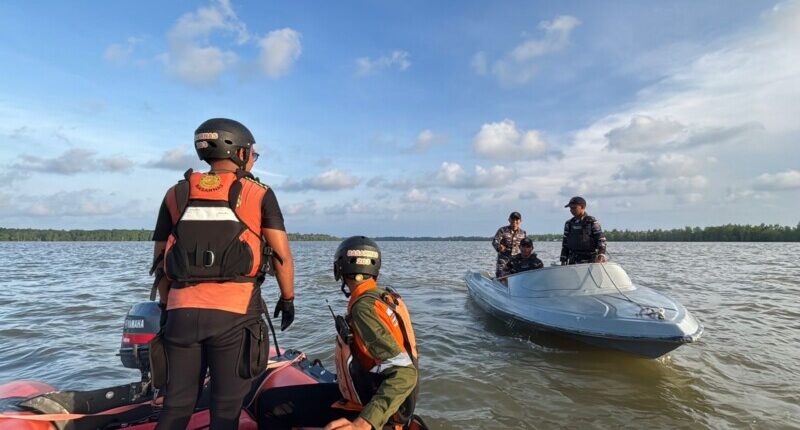Tim SAR Cari Nelayan di Muara Badak Hilang Terseret Arus Saat Jaring Udang