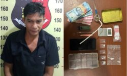 Petani di Kembang Janggut Ditangkap, Diduga Edarkan Sabu dari Pondok Pinggir Jalan