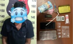 Petani di Kembang Janggut Ditangkap, Diduga Edarkan Sabu dari Pondok Pinggir Jalan