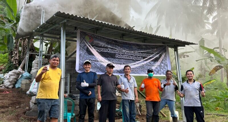 Industri Arang Kelapa Pacu Produksi dan Efisiensi Energi