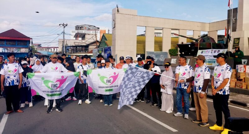 Polres Nunukan Gelar Jalan Santai dan Kampanye Hari Peduli Autism Sedunia
