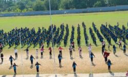 SMPN I Nunukan Gelar Pentas Seni Tari Jepen Massal