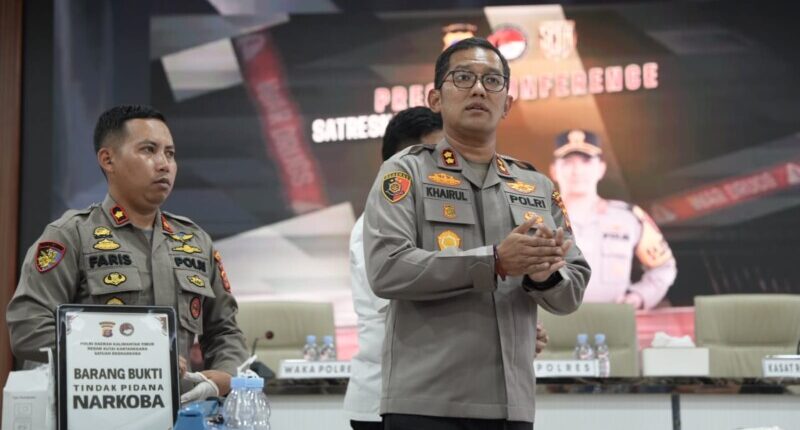 79 Kasus Narkoba Diungkap dalam 4 Bulan, Polres Kukar Amankan 103 Tersangka