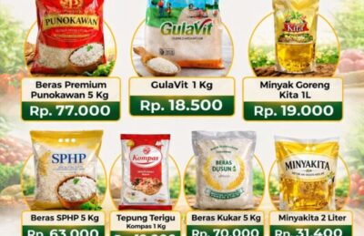 Kios SIGAP Jaga Stabilitas Harga Bahan Pokok