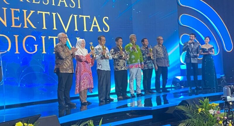 Pemprov Kaltim Raih Penghargaan Akselerasi Konektivitas Digital