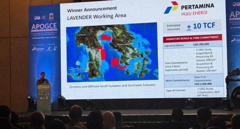 PT PHE Sulawesi Tandatangani Kontrak PSC Wilayah Kerja Lavender