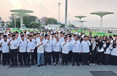 Tak Biasa, Pelantikan 119 Pejabat Kukar Digelar di Taman Tanjong